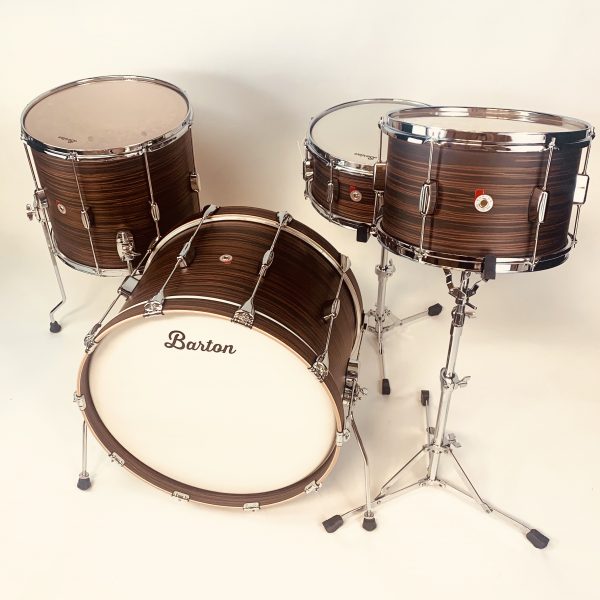 13x8, 16x14, 22x14 Barton Essential Beech 3-PC Shell Pack - European Beech, Rosewood Finish - Image 30