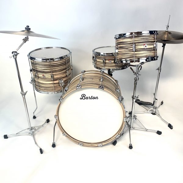 13x8, 16x14, 22x14 Barton Essential Beech 3-PC Shell Pack - European Beech, Zebrawood Finish - Image 3