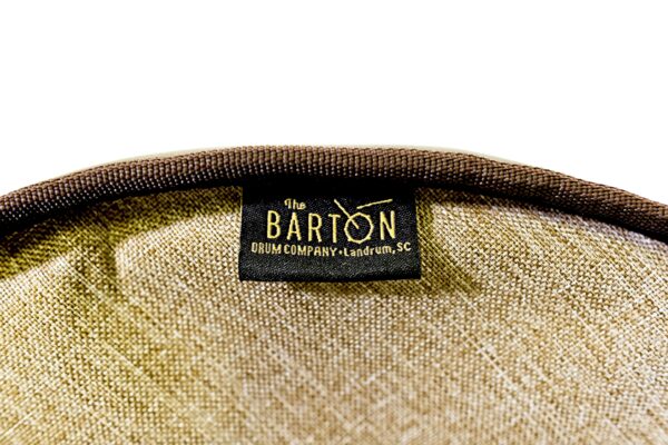 Barton 14X10, Tom Tom Drum Bag - 600D with Faux Leather Trim, Color - Tawny Brown - Image 7