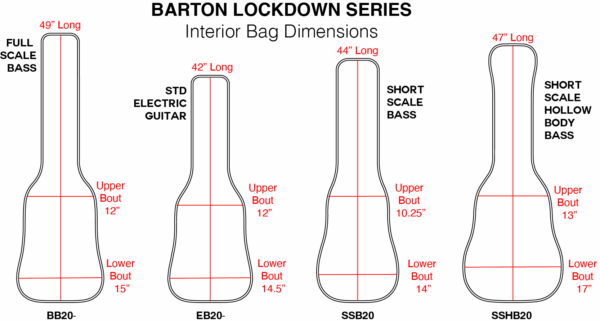Barton Lockdown Series – Premium Guitar & Bass Gig Bags Collection - Image 55